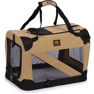 Borup Zippered 360 Vista View Pet Soft-Sided Crate Tucker Murphy? Pet Size: Medium (20.5