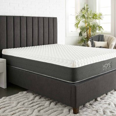 Aspire Medium Hybrid Mattress Hope Mattress Mattress Size: King