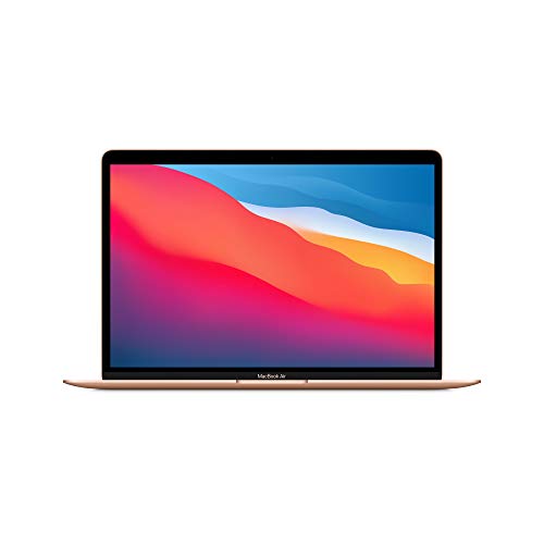 2020 Apple MacBook Air Laptop: Apple M1 Chip, 13” Retina Display, 8GB RAM, 512GB SSD Storage, Backlit Keyboard, FaceTime HD Camera, Touch ID. Works with iPhone/iPad; Gold