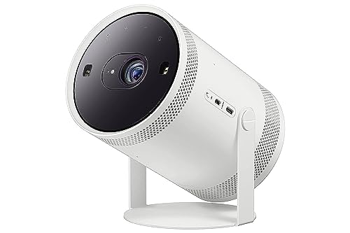 SAMSUNG 30" - 100" The Freestyle FHD HDR Smart Portable Projector for Indoor and Outdoor Home Theater, Big Screen Experience with Premium 360 Sound w/ Alexa Built-In (SP-LSP3BLAXZA)