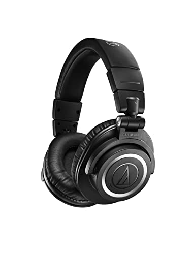 Audio-Technica ATH-M50xBT2 Wireless Over-Ear Headphones, Black