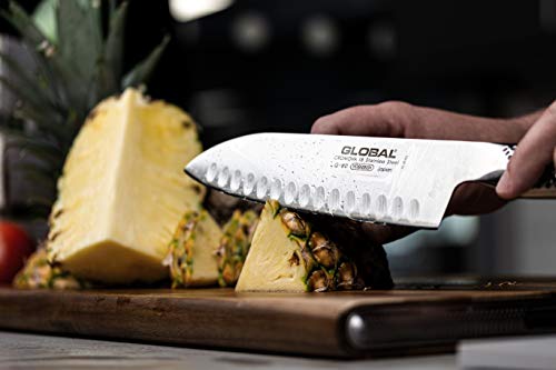 Global 7" Hollow Ground Santoku Knife G 80