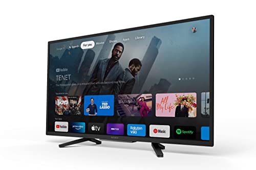 Sony 32 Inch 720p HD LED HDR TV W830K Series with Google TV and Google Assistant-2022 Model