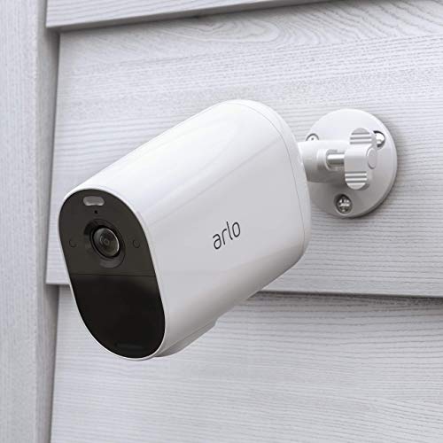 Arlo Essential XL Spotlight Camera | Wire-Free, 1080p Video | Color Night Vision 1 Year Battery Life, Motion Activated, Direct to Wi-Fi White (Renewed)