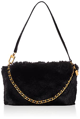 GUESS Katey Luxe Mini Top Zip Shoulder Affordable handbags, Black