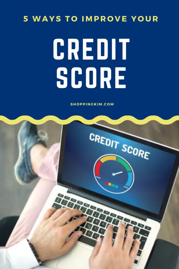 5 Ways To Improve Your Credit Score