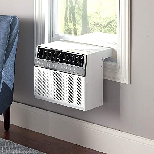 Soleus Air Exclusive 8,000 BTU Energy Star First Ever Over the Sill Air Conditioner Putting it in a Class of its Own for Safety and Whisper Quiet, Along with Keeping Your Window View (Fits up to 11" Wide Window Sill)