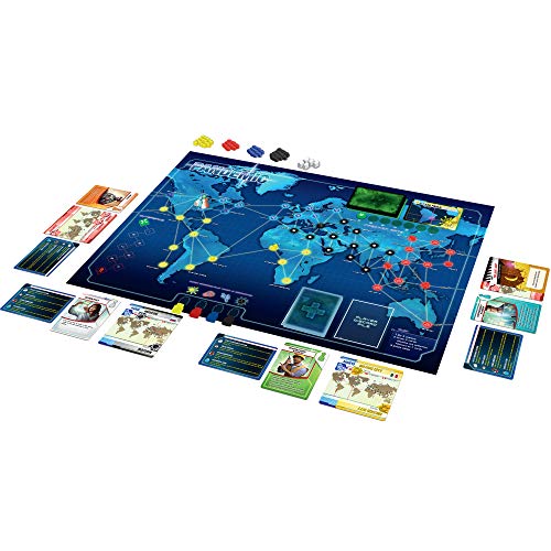 Pandemic Board Game (Base Game) | Family Board Game | Board Game for Adults and Family | Cooperative Board Game | Ages 8+ | 2 to 4 players | Average Playtime 45 minutes | Made by Z-Man Games