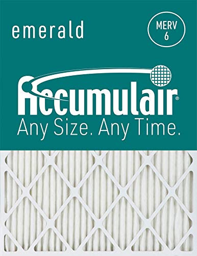 Accumulair FC13X21A_4 MERV 6 Rating Air Filter/Furnace Filters, 13x21x1 (Actual Size) - 4 pack