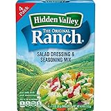 Hidden Valley Original Ranch Salad Dressing & Seasoning Mix, Gluten Free, Keto-Friendly - (4 Packets)