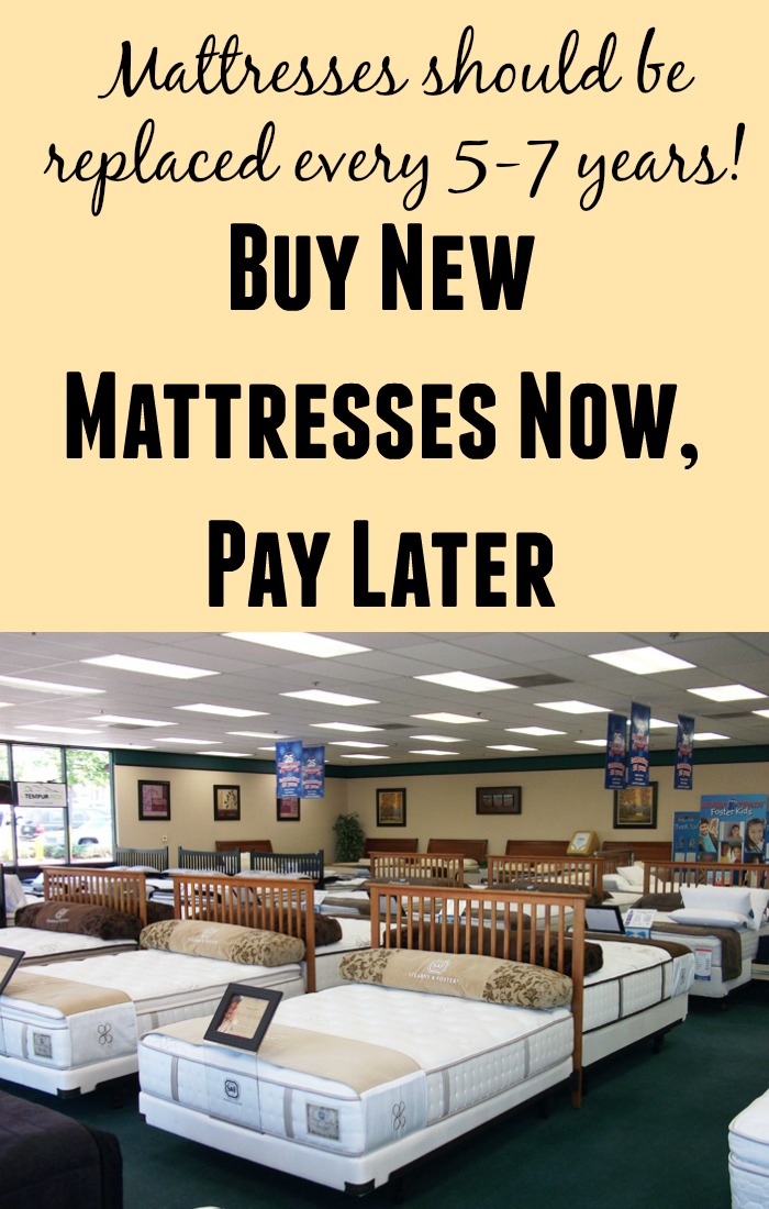 Buy Mattresses Now, Pay Later