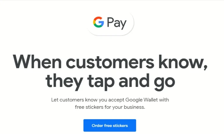 Screenshot from Google Pay