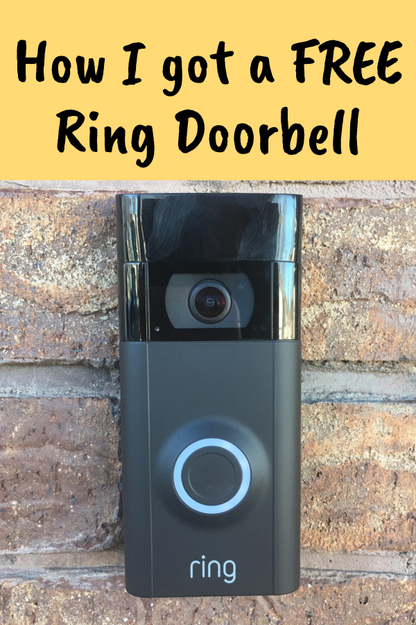 How I got a FREE Ring Doorbell