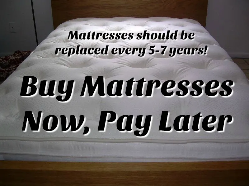 Buy Mattresses Now, Pay Later