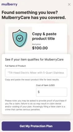 mulberry chrome extension