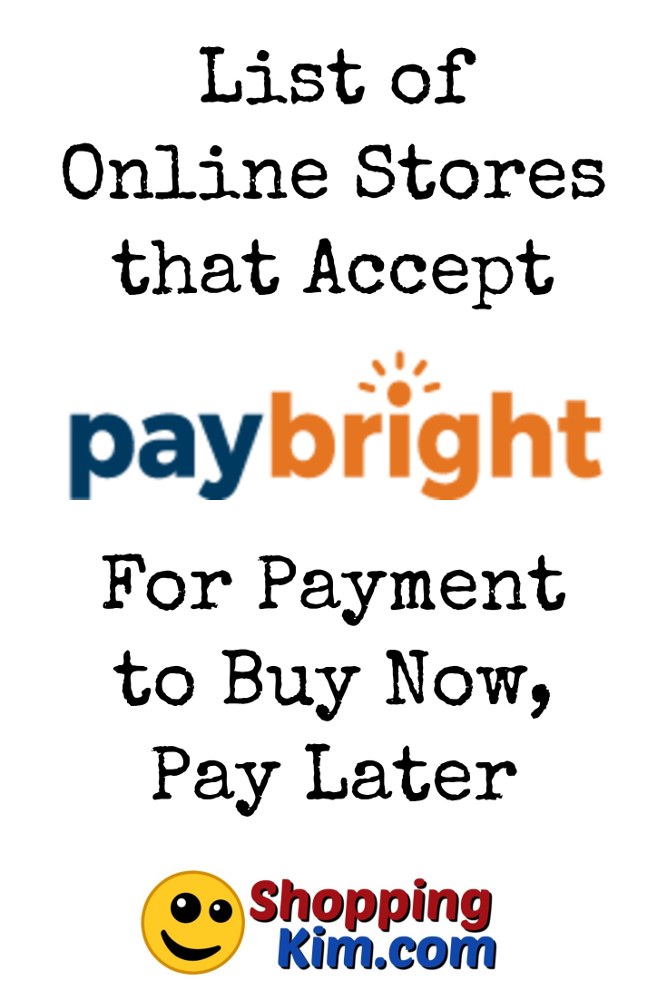 Online Stores That Accept PayBright To Buy Now, Pay Later