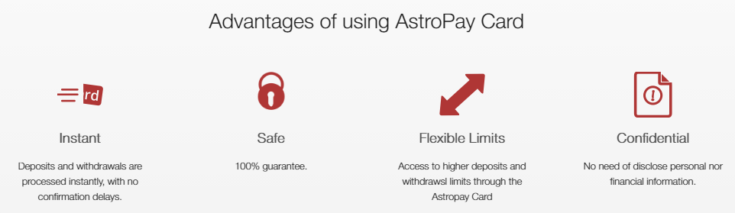 Advantages of using AstroPay Card