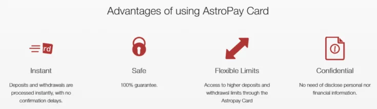 Advantages of using AstroPay Card