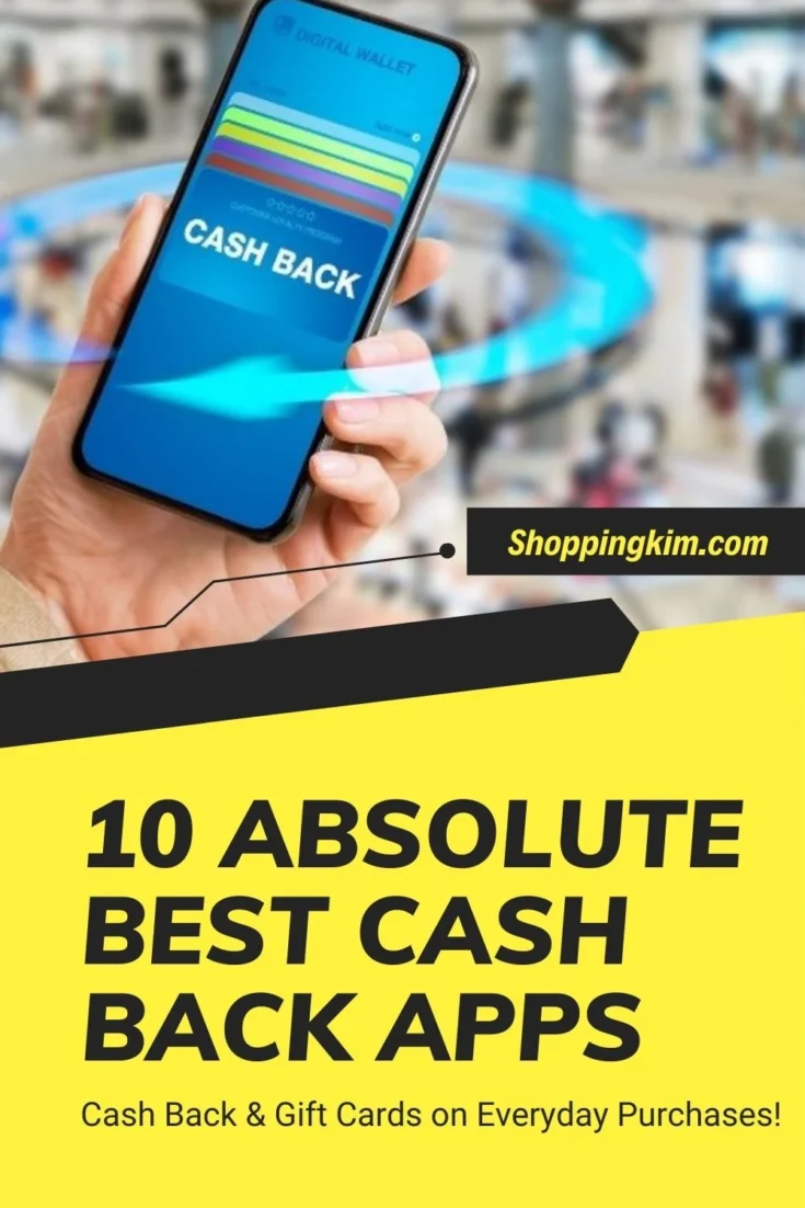 cash back apps pin