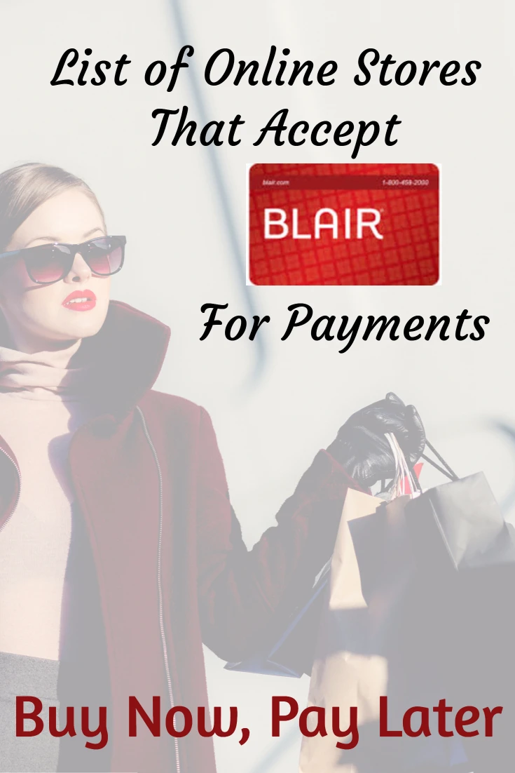 What Stores Accept Blair VIP Credit Card?