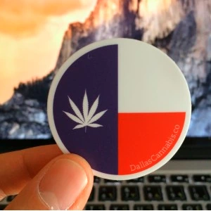 Dallas Cannabis Co. Stickers