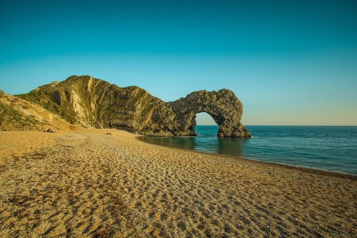 Durdle Door in Dorset England