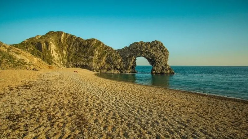 Durdle Door in Dorset England