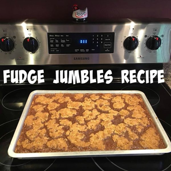 Fudge Jumbles Recipe