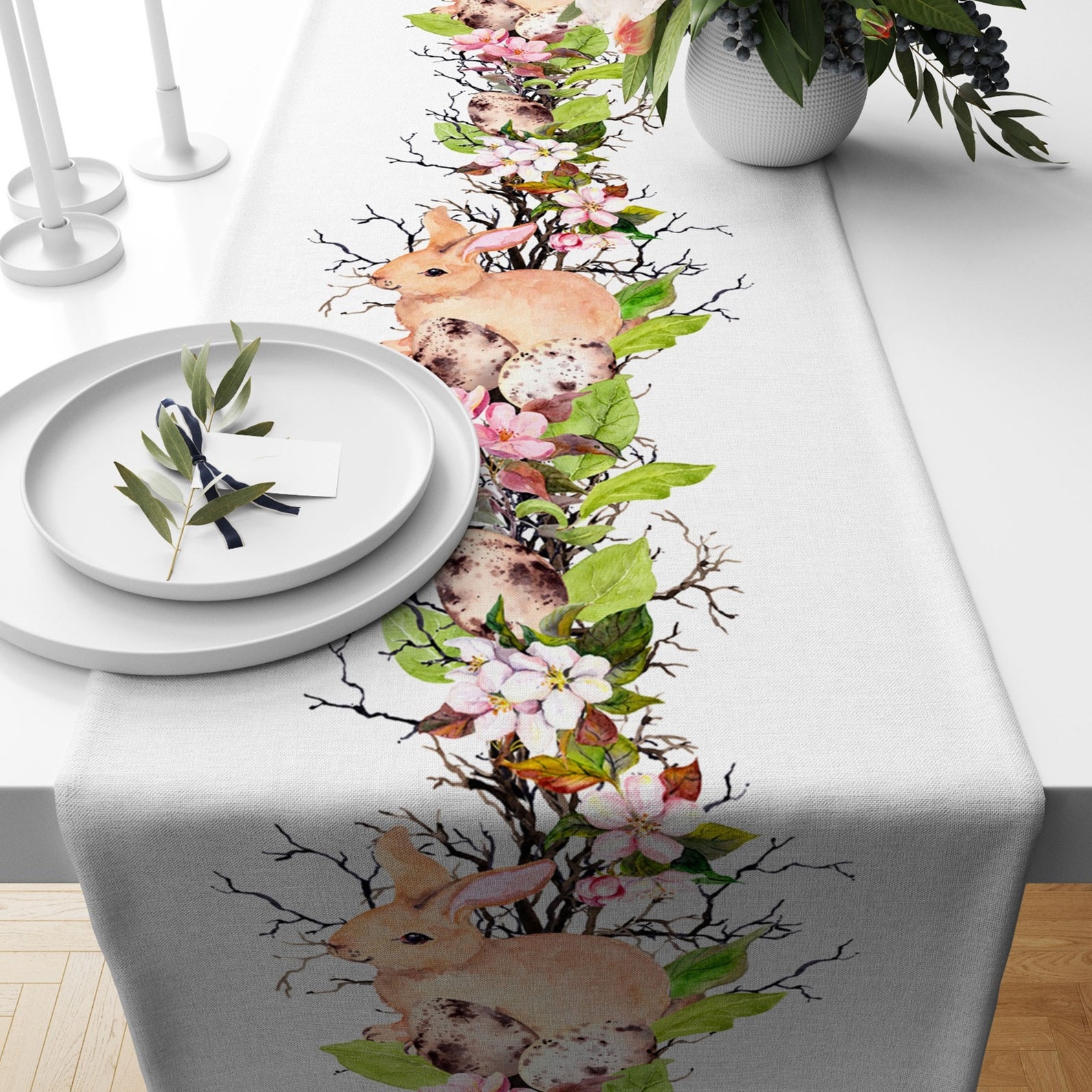 Table settings - Easter Decor