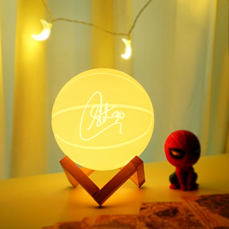 Personalized 3D Basketball Lamp