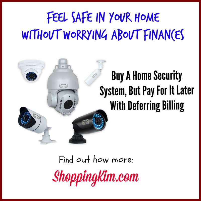 Buy a Home Security System Now, Pay for it Later