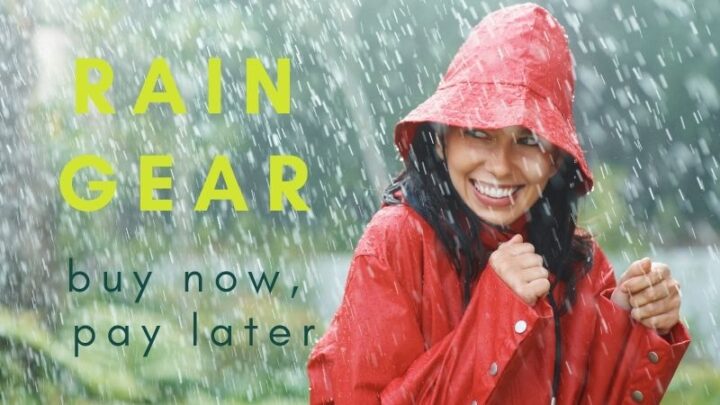 Best Buy Now Pay Later Deals For Rain Gear